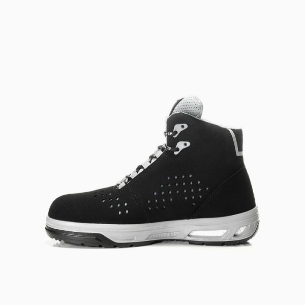 ELTEN Sicherheitsschn�rstiefel, IMPULSE XX10 black-grey Mid ESD S1