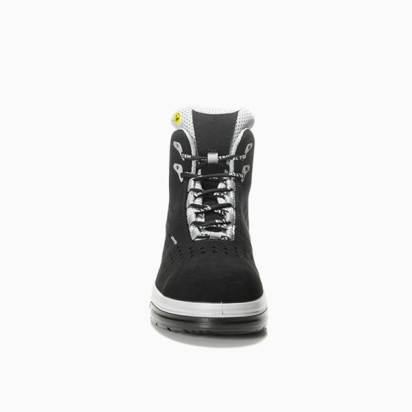 ELTEN Sicherheitsschn�rstiefel, IMPULSE XX10 black-grey Mid ESD S1