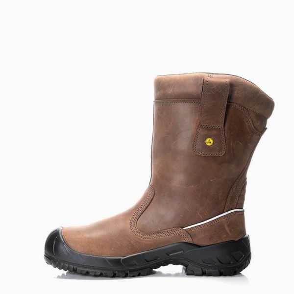 ELTEN Sicherheitsschlupfstiefel (Form C), GAVIN GTX� brown High ESD S3S WR