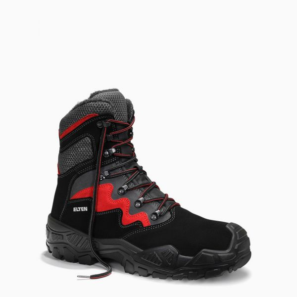 ELTEN-S3-Sicherheitshalbschuh, MICK black-red HIGH ESD