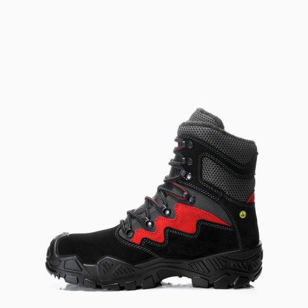 ELTEN-S3-Sicherheitshalbschuh, MICK black-red HIGH ESD