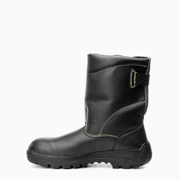 ELTEN-S3-HI-Sicherheits-Arbeits-Berufs-Stiefel, Schlupfstiefel, STAN HI, schwarz