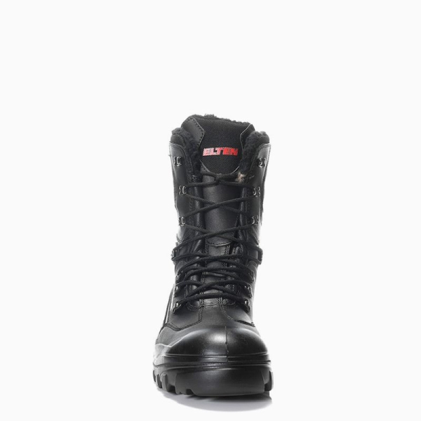 ELTEN-S3-CI-Winter-Sicherheits-Arbeits-Berufs-Schuhe, Schn�rstiefel, ERIC, CI, schwarz