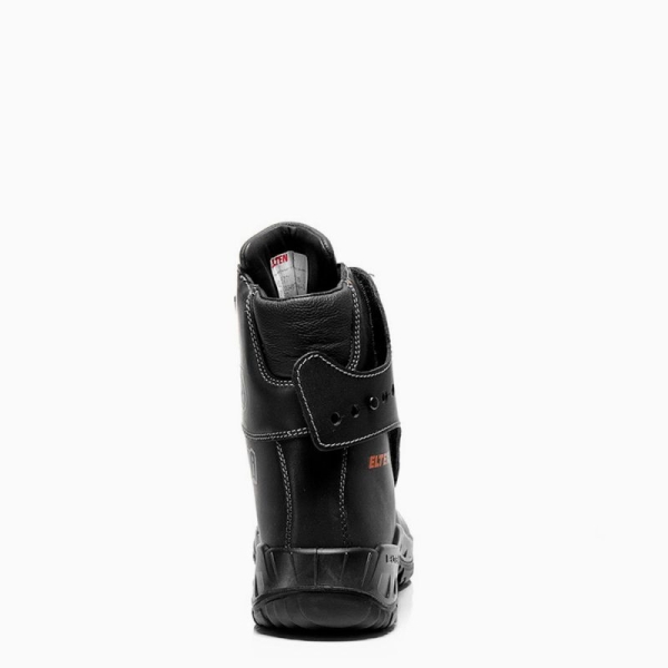 ELTEN-S3-HI-Schwei�er-Sicherheits-Arbeits-Berufs-Schuhe, Schlupf-Stiefel, Giesserstiefel, LUIS, HI, schwarz