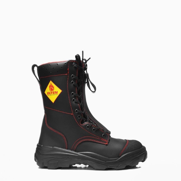 ELTEN-HI-Feuerwehr-Stiefel, EURO PROOF, SRC, HI, schwarz