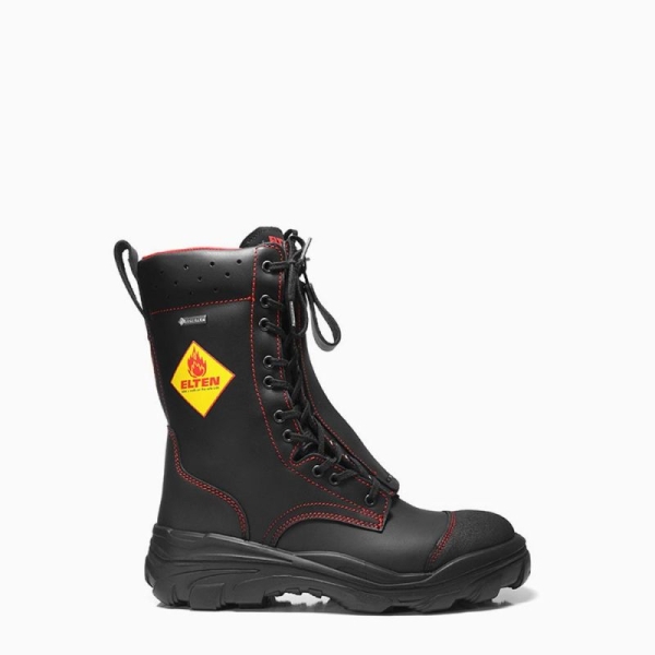 ELTEN-HI-Feuerwehr-Stiefel, EURO PROOF GTX, SRC, HI, schwarz