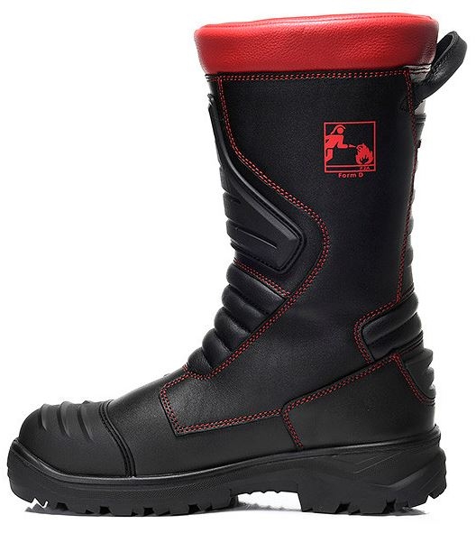 ELTEN-F2A-Feuerwehrschlupfstiefel, CRUZ GTX, Form D,, SRC, CI, HI, HRO, schwarz