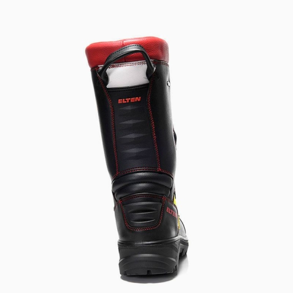 ELTEN-F2A-Feuerwehrschlupfstiefel, CRUZ GTX, Form D,, SRC, CI, HI, HRO, schwarz