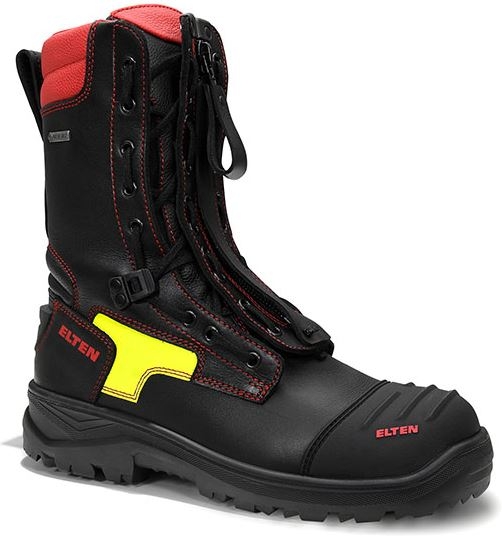 ELTEN-F2A-Feuerwehrschlupfstiefel, CURT GTX, Form C,, SRC, CI, HI, HRO, schwarz