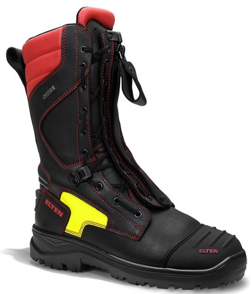 ELTEN-F2A-Feuerwehrschlupfstiefel, CRAIG GTX, Form D, SRC, CI, HI, HRO, schwarz