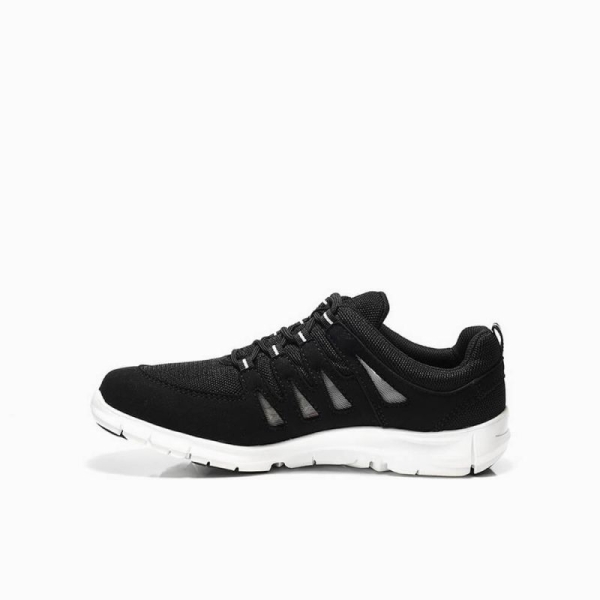 ELTEN-O1-Berufshalbschuhe, APACHE schwarz-weiss Low