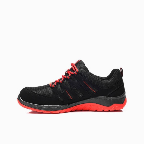 ELTEN-O2-Berufshalbschuhe, MADDOX Low, ESD, schwarz-rot
