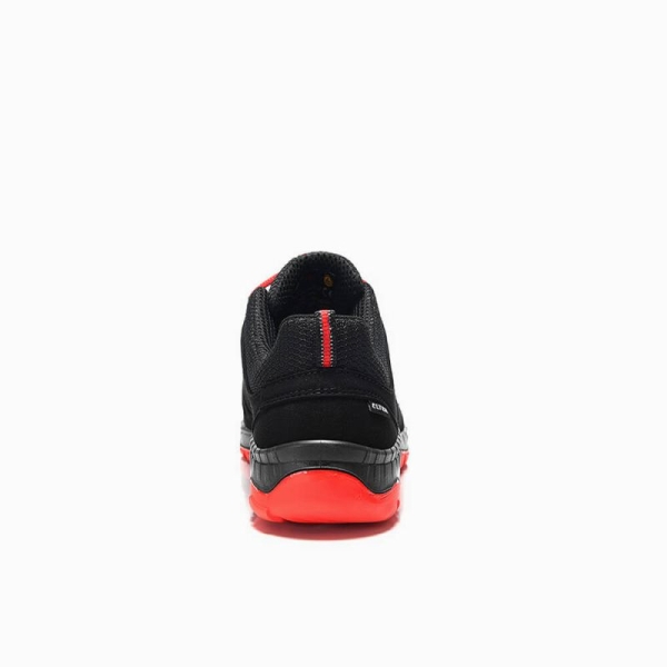 ELTEN-O2-Berufshalbschuhe, MADDOX Low, ESD, schwarz-rot