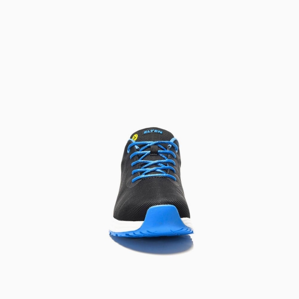 ELTEN-O1-Berufshalbschuhe, MARAIS black-blue Low ESD O1, schwarz/blau