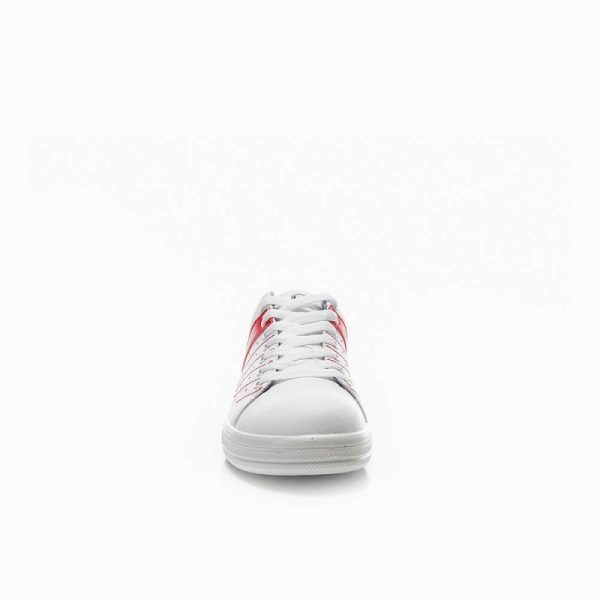 ELTEN-O1-Berufsschuhe, NORRIS WHITE-RED LOW, halbhoch, ESD, rot/wei�