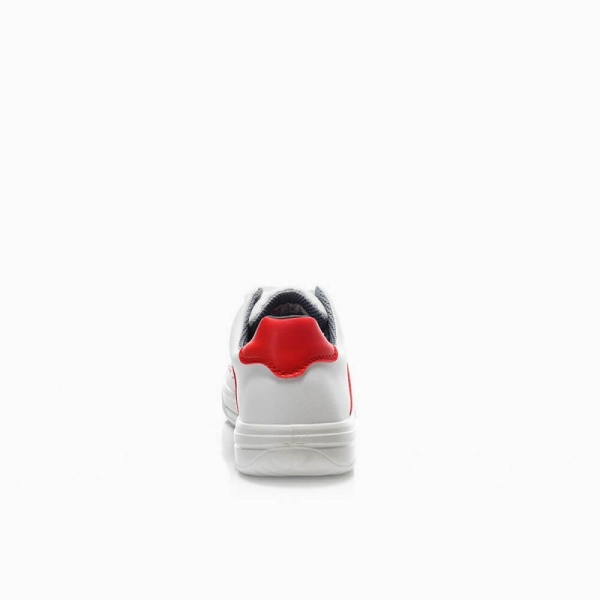 ELTEN-O1-Berufsschuhe, NORRIS WHITE-RED LOW, halbhoch, ESD, rot/wei�
