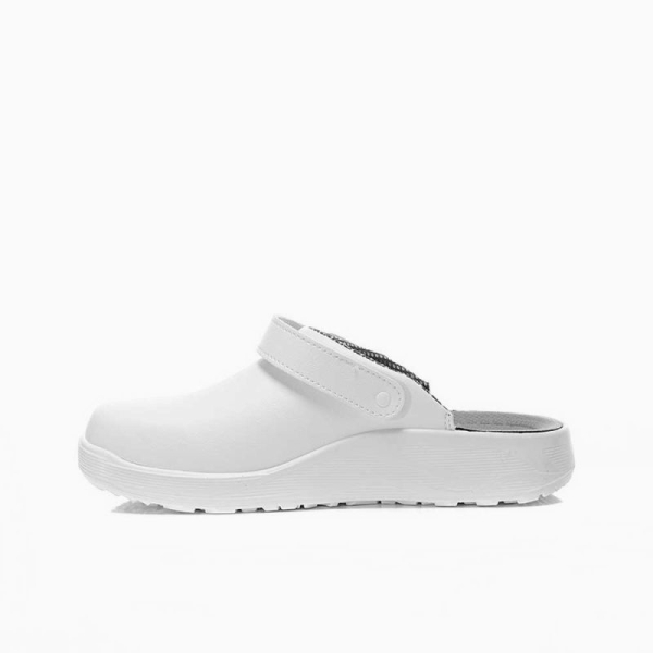 ELTEN-OB-Arbeits-Berufs-Clogs, LEVY, ESD, wei�