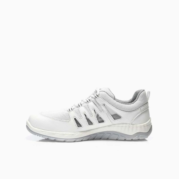 ELTEN-O1-Berufshalbschuhe, MADDOX Air Mesh white Low ESD O1, wei�