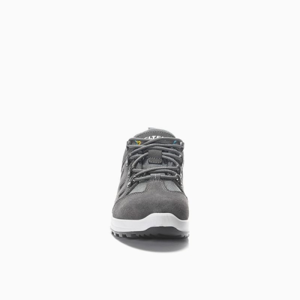 ELTEN-O2 Berufshalbschuhe, ENYA GTX, grey-turquoise Low ESD O2 WR CI