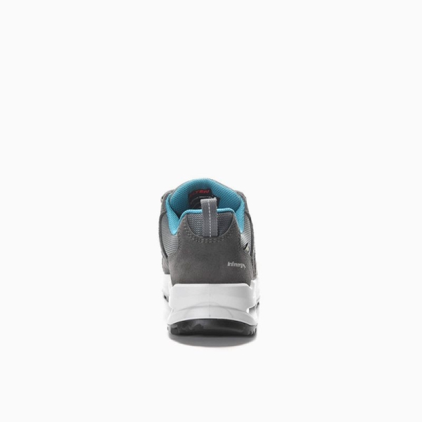 ELTEN-O2 Berufshalbschuhe, ENYA GTX, grey-turquoise Low ESD O2 WR CI