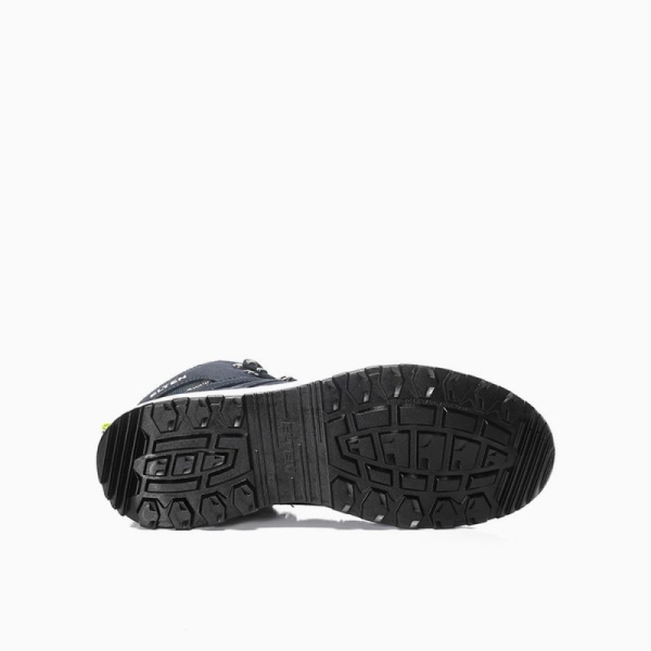 ELTEN-Berufsstiefel RILEY XXF GTX blue-lime Mid ESD O2 WR CI