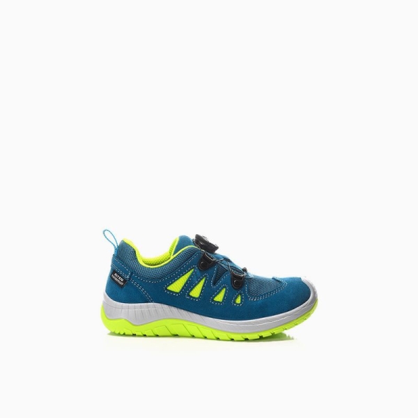 ELTEN-Halbschuhe MADDOX Kids Boa petrol-lime Low