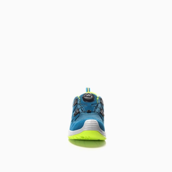ELTEN-Halbschuhe MADDOX Kids Boa petrol-lime Low