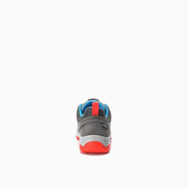 ELTEN-Halbschuhe MADDOX Kids Boa grey-red Low