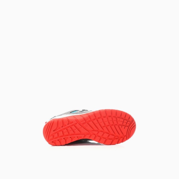 ELTEN-Halbschuhe MADDOX Kids Boa grey-red Low