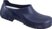 BIRKENSTOCK-PU-OB-Arbeits-Berufs-Clogs, Alpro A630, (10252), blau