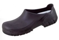 BIRKENSTOCK-PU-OB-Arbeits-Berufs-Sicherheits-Clogs,  Alpro A640 mit Kappe, (20272), schwarz