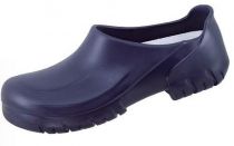 BIRKENSTOCK-PU-OB-Arbeits-Berufs-Sicherheits-Clogs,  Alpro A640 mit Kappe, (20252), blau