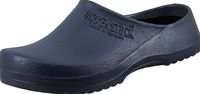 BIRKENSTOCK-PU-OB-Arbeits-Berufs-Clogs, Super Birki, blau