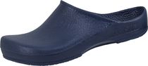 BIRKENSTOCK-PU-Arbeits-Berufs-Clogs, Klassik Birki, blau