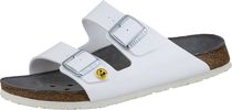 BIRKENSTOCK-Arbeits-Berufs-Pantoletten, Arizona ESD, wei