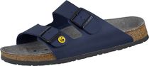 BIRKENSTOCK-Arbeits-Berufs-Pantoletten, Arizona ESD, blau