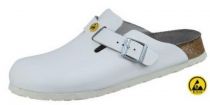 BIRKENSTOCK-Arbeits-Berufs-Clogs, Bosten ESD, Herren, wei