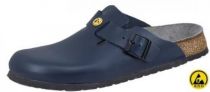 BIRKENSTOCK-Arbeits-Berufs-Clogs, Bosten ESD, Herren, blau