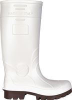 COFRA-GALAXY, S4, CI, SRC, Sicherheits-Arbeits-Berufs-Gummi-Stiefel, wei