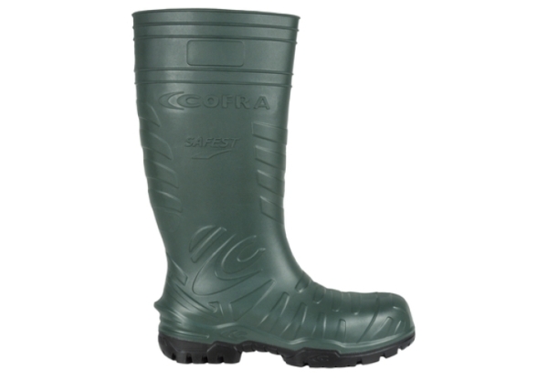 COFRA-SAFEST GREEN S5S CI SRC, PU-Sicherheitsstiefel, grün