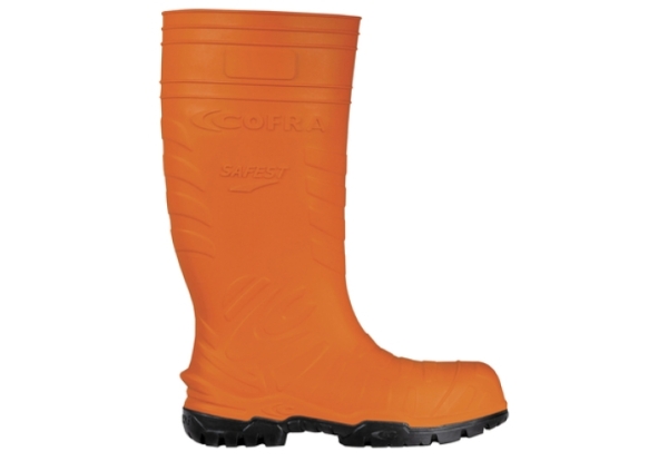 COFRA-SAFEST ORANGE S5S CI SRC, PU-Sicherheitsstiefel, orange
