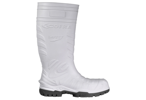 COFRA-SAFEST WHITE S5S CI SRC, PU-Sicherheitsstiefel, weiß