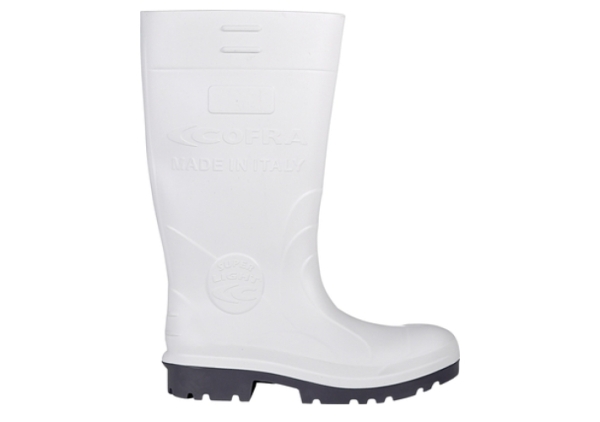 COFRA-GALAXY O4, CI, SRC, FO, PU-Sicherheitsgummistiefel, weiß