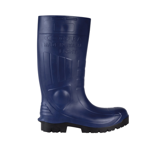 COFRA-LIGHT BLUE S5S, Arbeitsstiefel, hoch, blau-schwarz