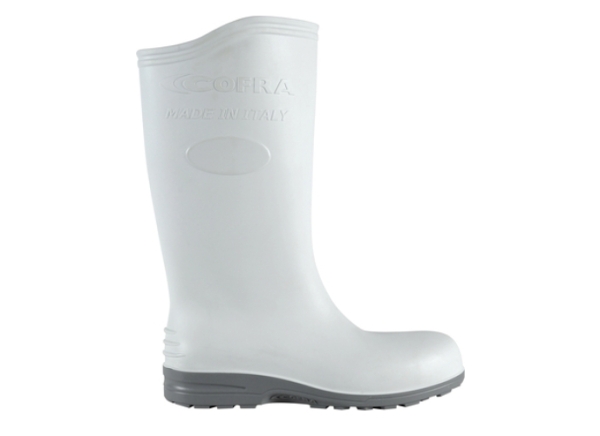 COFRA-ECLYPSE S4, SRC, PVC-Sicherheitsgummistiefel, weiß