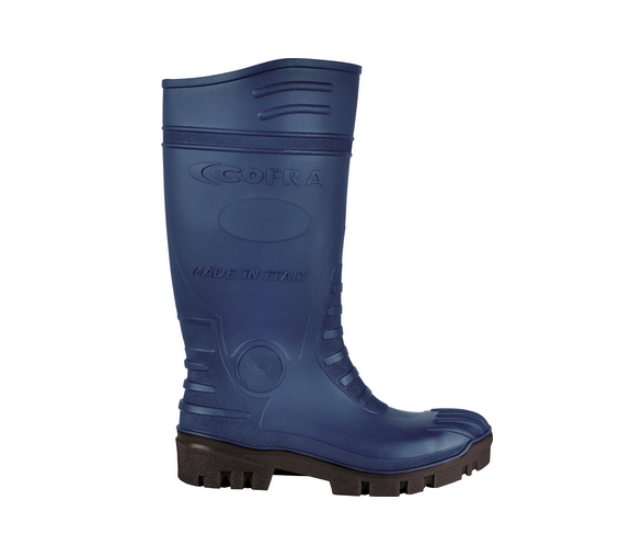 COFRA-TEMPEST BLUE S5, Arbeitsstiefel, hoch, blau-schwarz