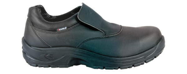 COFRA-TIBERIUS S3 SRC, Sicherheitsslipper, schwarz