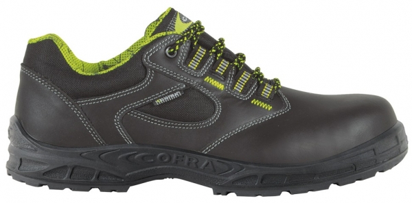 COFRA-LEONBERG S3, SRC, Sicherheitshalbschuhe, Farbe: schwarz