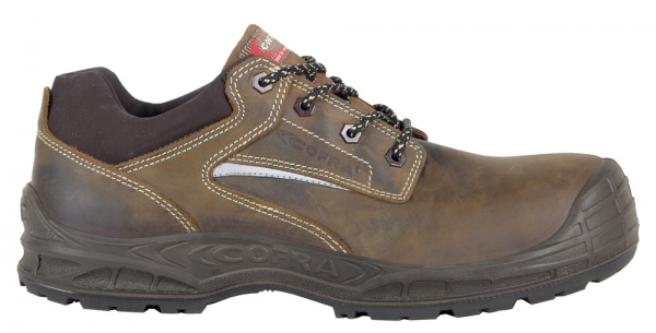 COFRA-GRENOBLE BROWN UK S3, SRC, Sicherheitshalbschuhe, Farbe: braun