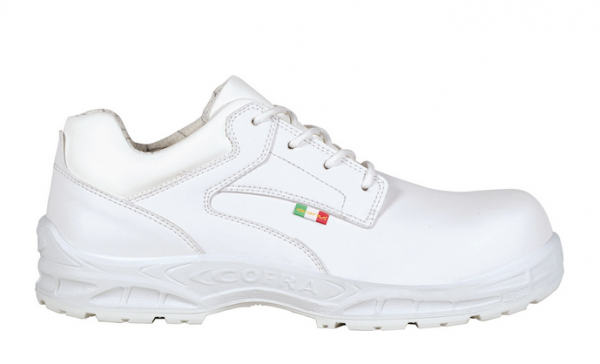 COFRA-STIGE WHITE S2, SRC, Sicherheitshalbschuhe, Farbe: wei